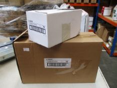 Thirty packs of ten as new Bosch Cutting wheels, standard for Inox (115 x 1 x 22.23mm).