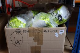 Ten as new Adidas Starlancer VI Footballs size 5.