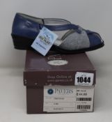 Five pairs of as new Pavers Calfly2103 shoes (1 x UK4, 2 x UK 5, 1 UK 6, 1 x UK 7 - RRP £45 each).