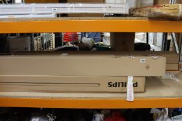 A quantity of assorted boxed as new fluorescent tubes to include Philips and GE (Approximately