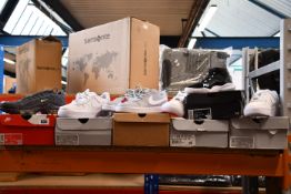 Six pairs of children's/youths Nike trainers; two Air Force 1 (UK 5, 5.5), Court Borough (UK 4),