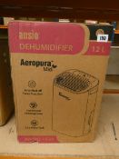 A boxed as new Ansio 1539 12ltr Dehumidifier.