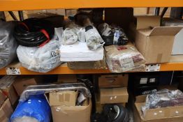 A quantity of miscellaneous items, mainly industrial.