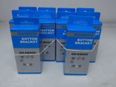 Ten boxed as new Shimano Bottom Brackets SM-BBR60.