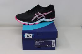 Three pairs of women's as new Asics Gel-Phoenix 10 trainers (1 x UK 5.5, 2 x UK 6).