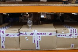 A large quantity of branded drinking glass to include Stella, Peroni and San Miguel (Approximately