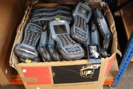 A quantity of pre-owned RGIS Inventory RM-1 Handheld Barcode Scanners (M/N: 610-190040) (Some