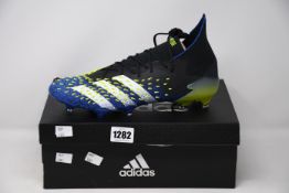 A pair of as new Adidas Predator Freak .1 football boots (UK 10.5).