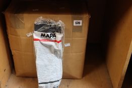 Thirty sealed Mapa Professional Ultraneo 341 neoprene protective gloves (size 10).