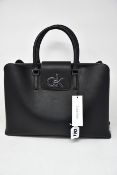 An as new Calvin Klein Business tote in black.