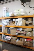 A large quantity of assorted household items to include decorative items, mats, bins, taps,