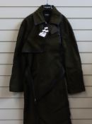 An as new The Kooples Atomic Flower Duchesse coat (Size 38 - RRP €435).