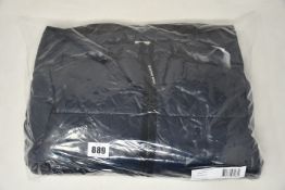 A women's as new G-Star Raw short padded jacket in mazarine blue (S).