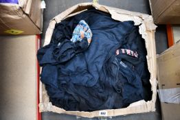 A quantity of as new black T-shirts with fantasy/sci-fi/rock related prints.