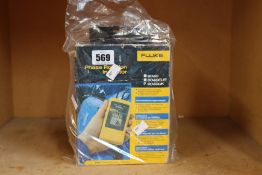 A boxed as new Fluke 9040 phase rotation indicator.