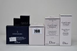 Dior cosmetic items to include Dior Capture Dream Skin moist and perfect cushion, a Dior Capture