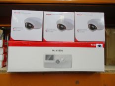 A Honeywell HJK7000 Ultrakey Plus Controller Keyboard and three Honeywell H2W2GR1 IP Pancake