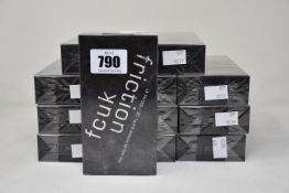 Twelve boxed as new FCUK Friction eau de toilette (100ml).
