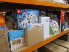 A quantity of mainly as new miscellaneous toys and related to include Stretch Batmans, Deatnote Ryuk