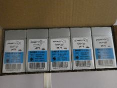 Ten boxes of Power One implant plus cochlear implant batteries (60 items per box).