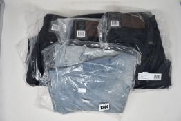 Four pairs of as new G-Star Raw jeans (All W28, 3 x L30, 1 x L32).