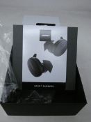 An as new sealed pair of Bose sport earbuds black (8057-0010).