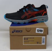 Three pairs of children's Asics Gel-Venture 8 GS trainers (UK 6).