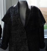 An as new The Kooples Nesty Graphic coat (Size 34 - RRP €465).