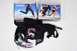 Twelve pre-owned fit bit style watches/fitness watches.