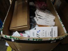 A quantity of assorted as new and pre-owned electrical items.