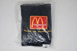 An as new Cactus Jack Billions Served hoodie in black (M).