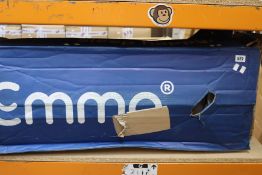 A boxed Emma Original double mattress (190 x 135cm).