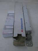 A boxed Dormakaba concealed fire door closer (PN: ITS 96).