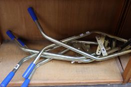 Three Silverline 700mm Kerb Tongs.