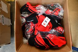 A quantity of children's as new Massey Ferguson baseball caps.