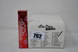 Twelve boxed as new Lime Crime Velvetines liquid matte lipstick in Cupid (Petal Pink) (2.6ml).