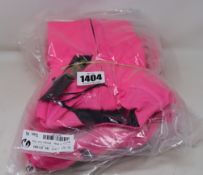 Five women's as new Stolen Goat long sleeve cycling tops in fitch pink (All XS - RRP £60 each).