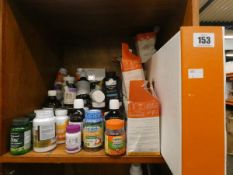 A quantity of health/fitness supplements.