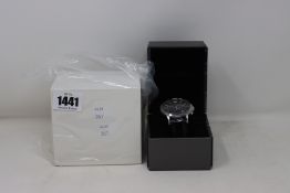 A men's boxed as new Emporio Armani AR1787 watch.