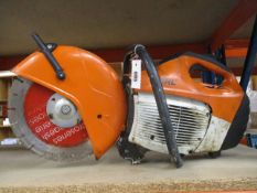 A pre-owned STIHL TS410 Petrol Disc Cutter.