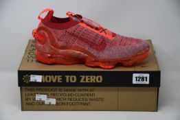 A pair of as new Nike Air Vapormax 2020 Flyknit (UK 7.5).