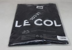 Four as new Le Ccol Technical Logo T-shirts (All XXL - RRP £40 each).