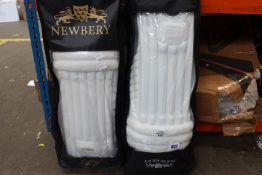 Two sets of as new Newberry Batting Pads (One Legacy).