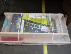 An as new Youngman Eco S-line 1.15m x 0.85m loft ladder.