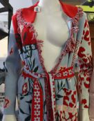 An as new Hayley Menzies Enchanted Leopard cardigan (S - RRP £300).