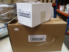 Thirty packs of ten as new Bosch Cutting wheels, standard for Inox (115 x 1 x 22.23mm).