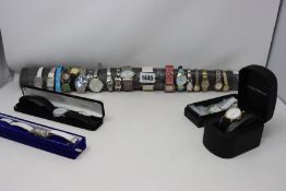 A quantity of pre-owned wrist watches/fashion watches (Approximately 55 items).