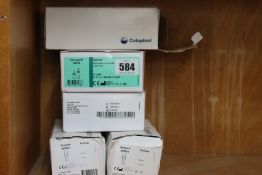 A quantity of Coloplast equipment and related items to include one Coloplast Conveen optima self-
