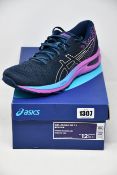 A pair of women's as new Asics Gel-Cumulus 22 trainers (UK 10).