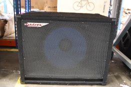 A pre-owned Ashdown engineering amplifier (Model number Mag 115 deep).